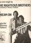 Thr Righteous Brothers 1974 Ad  Dream On