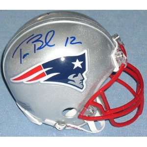 Tom Brady/Antowain Smith Autographed Patriots Mini 