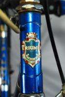   built Triumph Tenerife 5 speed english sports bicycle bike blue  