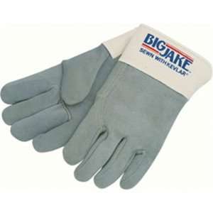 Safety Gloves   BIG JAKE Full Leather Back, Sewn w/KEVLAR   Lot of 12