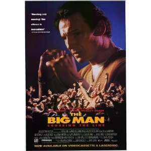  The Big Man Crossing the Line (1990) 27 x 40 Movie Poster 