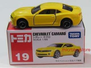 Takara Tomy Tomica 19 Chevrolet Camaro 1/65 Diecast Car  