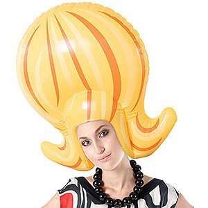  Inflatable Beehive Party Wig   2 ft Toys & Games