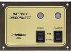 INTELLITEC BD2 BROWN AND GOLD RV BATTERY DISCONNECT PANEL 0100066002
