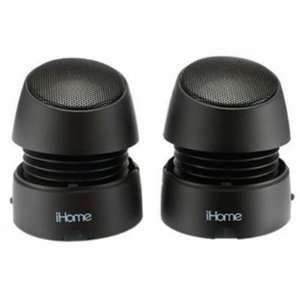    Exclusive Recharge Mini Speakers Black By iHome Electronics