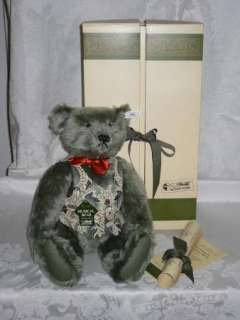 STEIFF TEDDY BEAR, MUSICAL HARRODS, 650680, MOHAIR,VICTORIAN LTD ED 