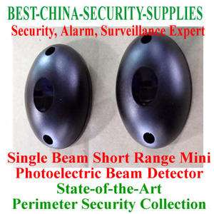 Single Photoelectric Beam Detector for Burglar Alarm Perimeter  