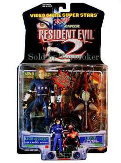 Resident Evil++LEON KENNEDY++Action Figure++1998++2 Figure Set++ 