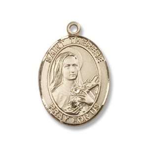  Gold Filled St. Therese of Lisieux Pendant Jewelry