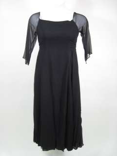   black lined long sleeved formal dress this beautiful dress has a sheer