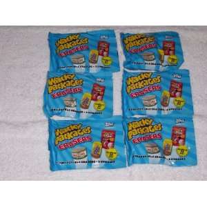 Wacky Packages Series 2 Erasers 6 Packs Containing 3 Erasers and 3 