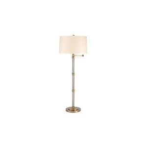 Hudson Valley L905 PN WS Danby 1 Light Reading Lamp in Polished Nickel