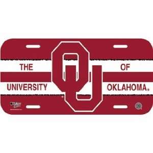   Sooners License Plate   college License Plates
