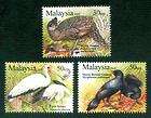 Thailand Stamps 1997 Waterfowl Jacanas, Stork, Stilt  
