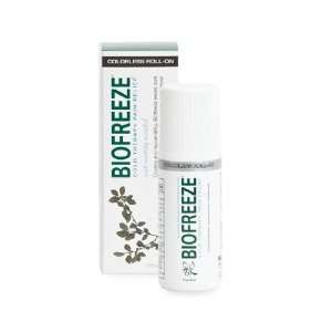  Biofreeze Colorless Roll On 3 oz Beauty