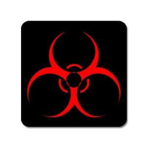  Biohazard Symbol   Zombie Warning   Window Bumper Sticker 