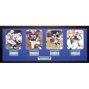  Indianapolis Colts Legends Framed Dynasty Collage Sports 