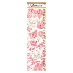   Oopsy Daisy Announcing Girl Personalized Growth Chart