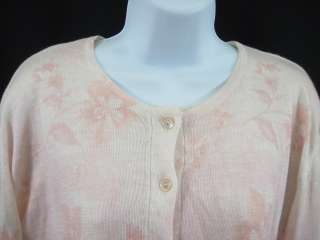 PAOLO RODESCO Pink Sweater Cardigan Set M  