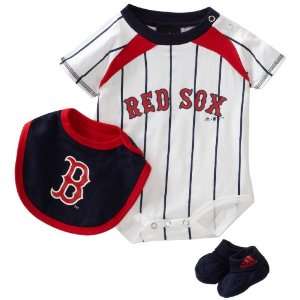    MLB Newborn Boston Red Sox Bib & Bootie Set