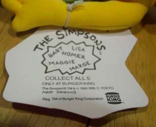 The Simpsons MARGE SIMPSON 12 Plush Stuffed Doll NEW  