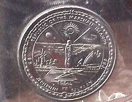 Space Shuttle Discovery 5 Dollar Commemorative Coin  