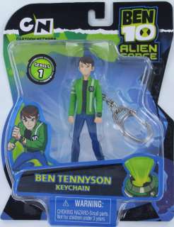 Ben 10 BEN TENNYSON Alien Force Keychain Keyring Omnitrix Kirby S1 CN 