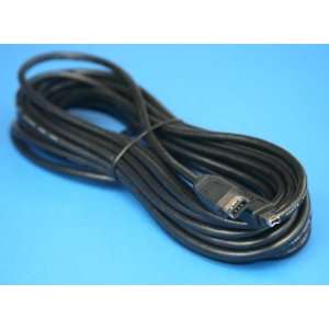   FireWire IEEE 1394 / i.Link 4Pin to 6Pin Black Cable