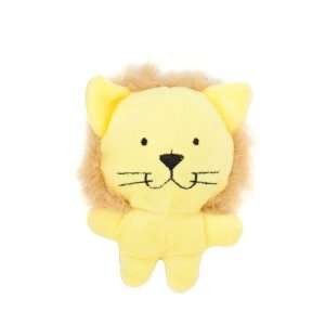  Syk Adorable Furry Lion Squeaking Dog Toy (Yellow)