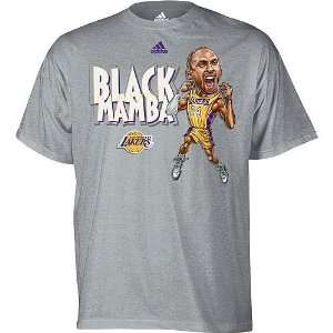  Los Angeles Lakers Black Mamba Youth T Shirt (Grey 
