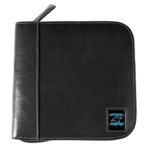Carolina Panther Black Square Leather CD Case  Sports 