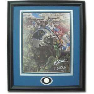  Panther Pride Limited Edition Print in Black Satin Frame 