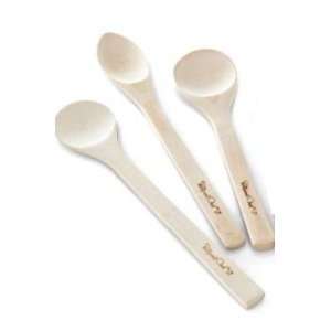 The Pampered Chef Bamboo Spoon Set of 3