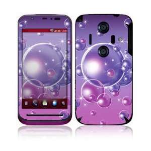 Sharp Aquos IS12SH Decal Skin Sticker   Bubbles