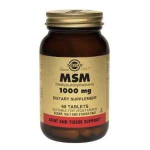 MSM 1000mg   60   Tablet  Grocery & Gourmet Food