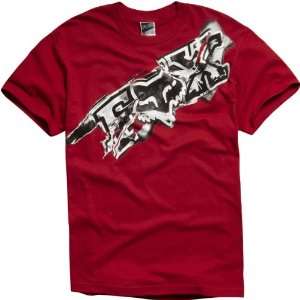 Fox Racing Blackened Mens Short Sleeve Sportswear T Shirt/Tee   Color 