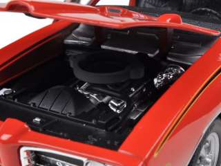 1969 PONTIAC GTO JUDGE ORANGE 124 DIECAST CAR MODEL  