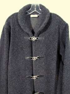 Cedar Canyon Clothing Co. Berber Fleece Coat, Women L, Charcoal 