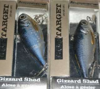 Koppers Live Target Gizzard Shad Fishing Lures T&Js TACKLE NEW 