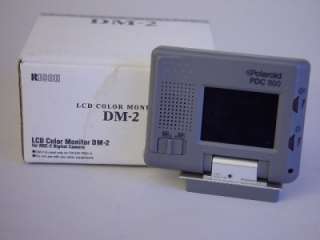 RICOH LCD COLOR MONITOR DM 2 RDC 2 DIGITAL CAMERA  