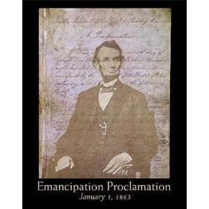  The Emancipation Proclamation, Magnet, 3.25x3.75