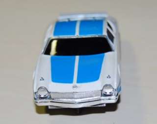 Vintage Aurora white/blue MATADOR slot car Ex RARE  