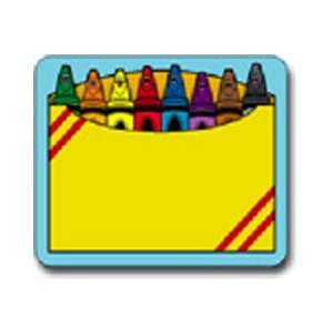 Crayon Box Name Tags