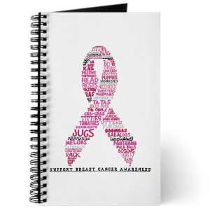  Journal (Diary) with Cancer Pink Ribbon Support Breast Cancer 