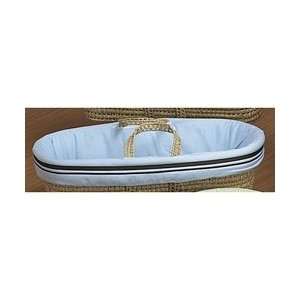  Hotel Style Moses Basket   Color Blue Baby