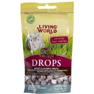 Living World Drops Hamster Treat   Field Berry   2.6 oz (Quantity of 6 