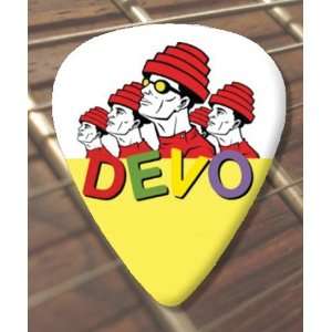  Devo Premium Guitar Pick x 5 Medium Musical Instruments