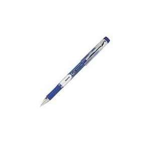   Pen, Gel, Water Resistant, .5mm, Clear Barrel/Blue Ink Electronics