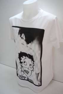 The Cure Robert Smith Betty Boop Goth Rock T Shirt L  