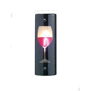 5W Vino Fused Glass Sconce